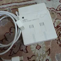 کابل اصلی شارژر ایفون ۶۰ وات و اداپتور ۲۰ وات اصلی