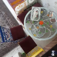 میز و صندلی نهارخوری طرح تنه‌ی درخت انگور|میز و صندلی غذاخوری|محمدیه-قزوین, |دیوار