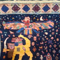 زرع و نیم دستباف قشقایی فرش دستباف|فرش|تهران, منیریه|دیوار