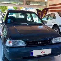 پراید مدل 87مشکی دوگانه کارخانه