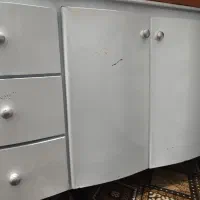 کابینت سه در وفایل دار