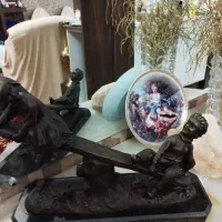 مجسمه الاکلنگ برنزی|مجسمه، تندیس، ماکت|تبریز, |دیوار