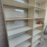 4 عدد ویترین و میز ..شیشه کامل روی ویترین خورده|بوفه، ویترین، کنسول|پلدختر, |دیوار