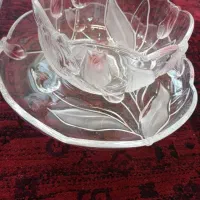 کاسه بشقاب قدیمی والتر گل لاله