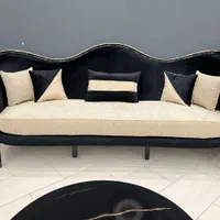 مبل مشکی طلایی شرایط ویژه