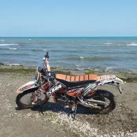 موتور تریل فلات 250cc طرح ktm