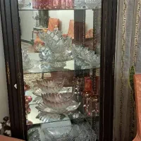 بوفه چوبی دست دوم سالم|بوفه، ویترین، کنسول|تهران,  امام زاده قاسم (نیاوران)|دیوار