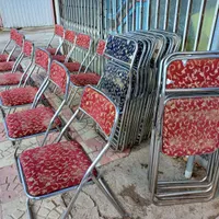 صندلی تاشو. 200 عدد سالم                 فیروزآباد