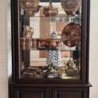 بوفه دو تکه چوبی