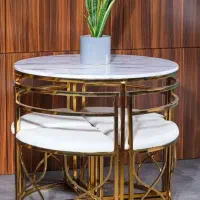 میز ناهارخوری فلزی|میز و صندلی غذاخوری|تهران, شهرک ولیعصر جنوبی|دیوار