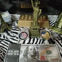 سکه یادبو چالش نیرو هوایی آمریکا و مجسمه ازادی