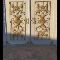 درب حیاط دولنگه سه لنگه موجود هست|مصالح و تجهیزات ساختمان|اهواز, شریعتی جنوبی|دیوار