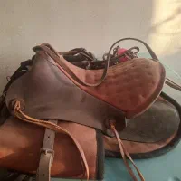 زین چرم اصلی