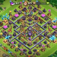 اکانت کلش تاون ۱۵ مکس