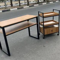 ترولی چوب و فلز/ ترولی فلزی/تخت/صندلی استادکار|آرایشگاه و سالن‌های زیبایی|شیراز, میانرود|دیوار