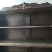 کتابخانه بزرگ و فوق العاده محکم جنس چوب|کتابخانه، شلف، قفسههای دیواری|رباطکریم, رباطکریم|دیوار