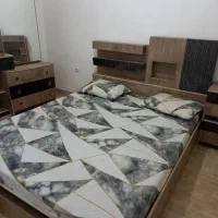 سرویس تخت mdf|تخت و سرویس خواب|رشت, باهنر|دیوار