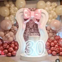 گل آرایی طبیعی و مصنوعی، بادکنک آرایی، بکگراند|خدمات پذیرایی، مراسم|مشهد, رسالت|دیوار