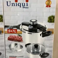 زودپز دوقلو یونیک ۵ و ۷ لیتری با درب اضافه