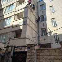 پیچ و رولپلاک نما کار در ارتفای راپل بندباز|خدمات پیشه و مهارت|کرج, حصارک بالا|دیوار