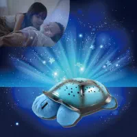 چراغ خواب عروسکی لاک پشتی موزیکال