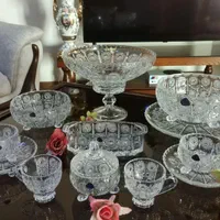 سرویس کریستال لهستان مدل پی کی ۱۲نفره آکبند|ظروف سرو و پذیرایی|تهران, تجریش|دیوار