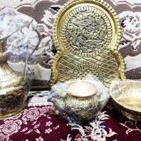 سماور برنجی زیر قیمت|کلکسیون اشیاء عتیقه|آزادشهر, |دیوار
