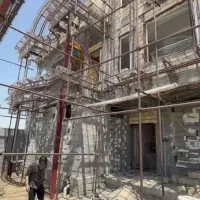 جوشکاری وآهنکشی نما ساختمان در کل اهواز