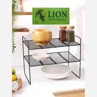 ارگانایزر نظم دهنده راف توری ضخیم یک طبقه مشکی|کتابخانه، شلف، قفسههای دیواری|تهران, نصرت|دیوار