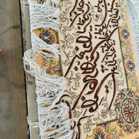 تابلو فرش دستباف غرق ابریشم تبریز قاب گردو|تابلو فرش|تهران, سعادت‌آباد|دیوار