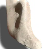 سنگ کلکسیونی بوم رنگ طبیعی با اثر پنجه|مجسمه، تندیس، ماکت|تهران, اقدسیه|دیوار