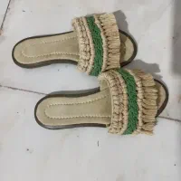 صندل مکرومه|کیف، کفش، کمربند|قم, کلهری|دیوار