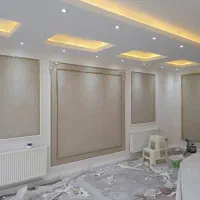 نصب کاغذ دیواری،ابزار گچی،نقاشی وپتینه ساختمان.|خدمات پیشه و مهارت|اردبیل, |دیوار
