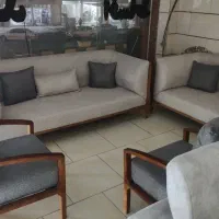 دست آخر مبل مینی حرفه ای چوب راش 40%اماده تحویل