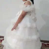 لباس عروس مناسب ۸ ساله و ۹ساله|کفش و لباس بچه|پارس‌آباد, |دیوار