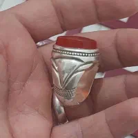 انگشتر عقیق  دو مهر|جواهرات|خرم‌آباد, |دیوار