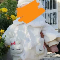 بارانی سرهمی و پلیور با کلاه فرانسوی