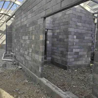 استا بنا آجر چینی بلوک چینی گچکاری