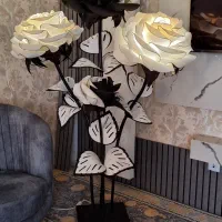 قیمت برای چهار شاخه بدون آباژور نوشته شده|چراغ خواب و آباژور|اردبیل, |دیوار