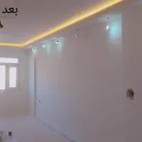 نقاشی ساختمان و درب و پنجره و...|خدمات پیشه و مهارت|مشگین شهر, |دیوار