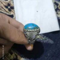 انگشتر نقره فیروزه درجه یک|جواهرات|اهواز, عین ۲|دیوار