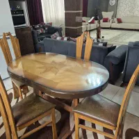 میز ناهارخوری ۴ نفره چوبی