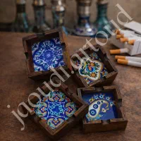 زیرسیگاری چوبی