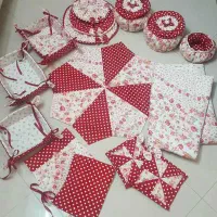 دوخت انواع سرویس دمکنی|سفره، حوله، دستمال آشپزخانه|مشهد, رضاشهر|دیوار