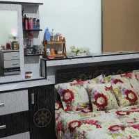 سرویس خواب دو نفره|تخت و سرویس خواب|اشتهارد, |دیوار