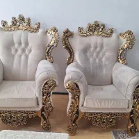 مبل سلطنتی|مبلمان خانگی و میز عسلی|اسلام‌شهر, مسکن مهر اسلاشهر (شهرک امام خمینی)|دیوار