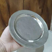 یک جفت پیش دستی مسی قدیمی کلکسیونی کار دست|کلکسیون اشیاء عتیقه|اهواز, گلستان|دیوار