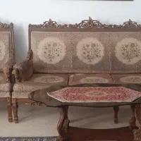 مبلمان سلطنتی چوب راش