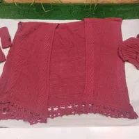شنل زنانه زرشکی