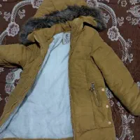 کاپشن خردلی سایز ۷ تا ۹ سال